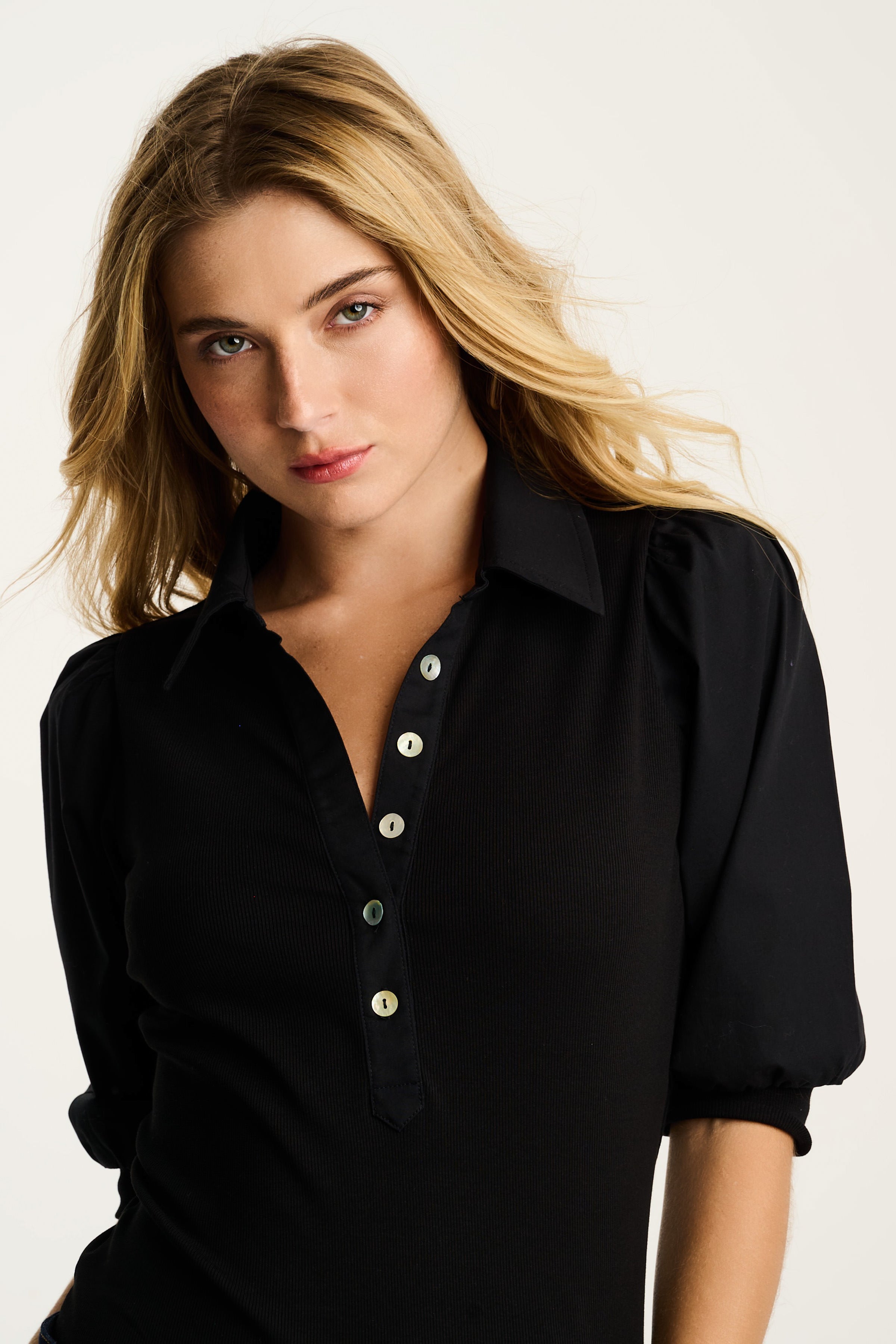 PURE RIB COLLET TOP - Top-LISA TODD