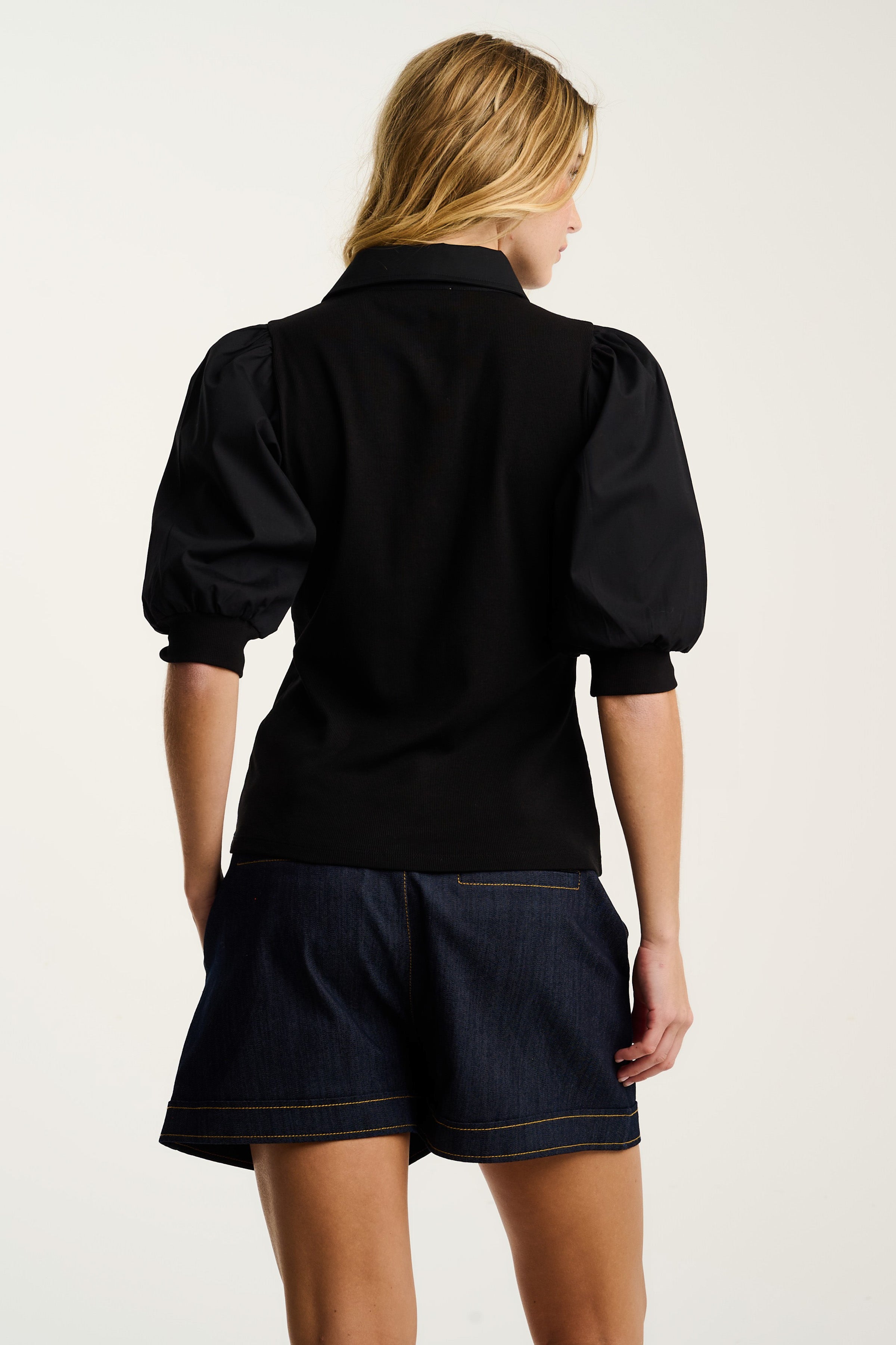 トップス andmary Claire set tops black Taylor set tops