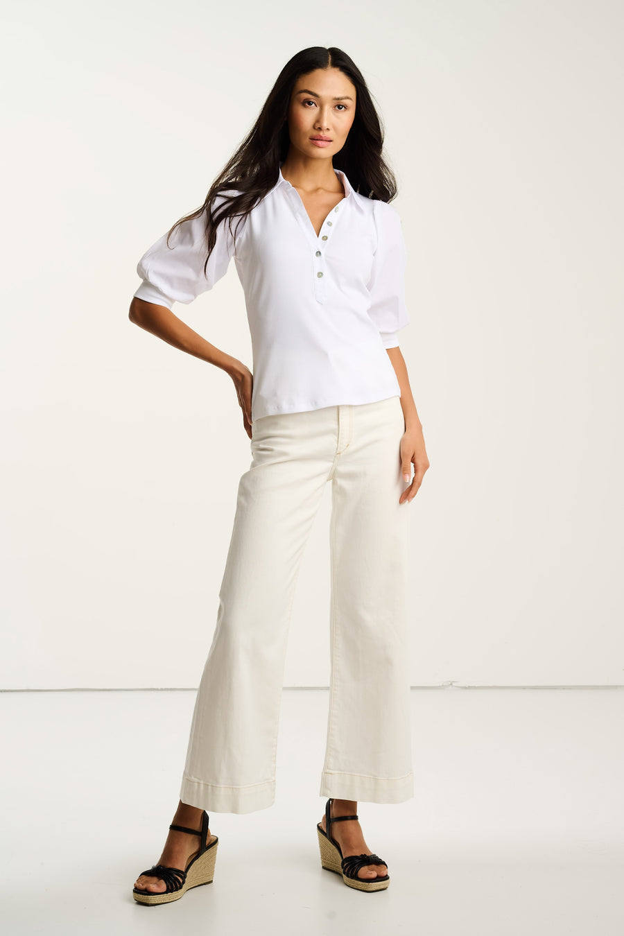 PURE RIB COLLET TOP - Top-LISA TODD