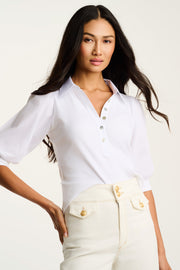 PURE RIB COLLET TOP - Top-LISA TODD
