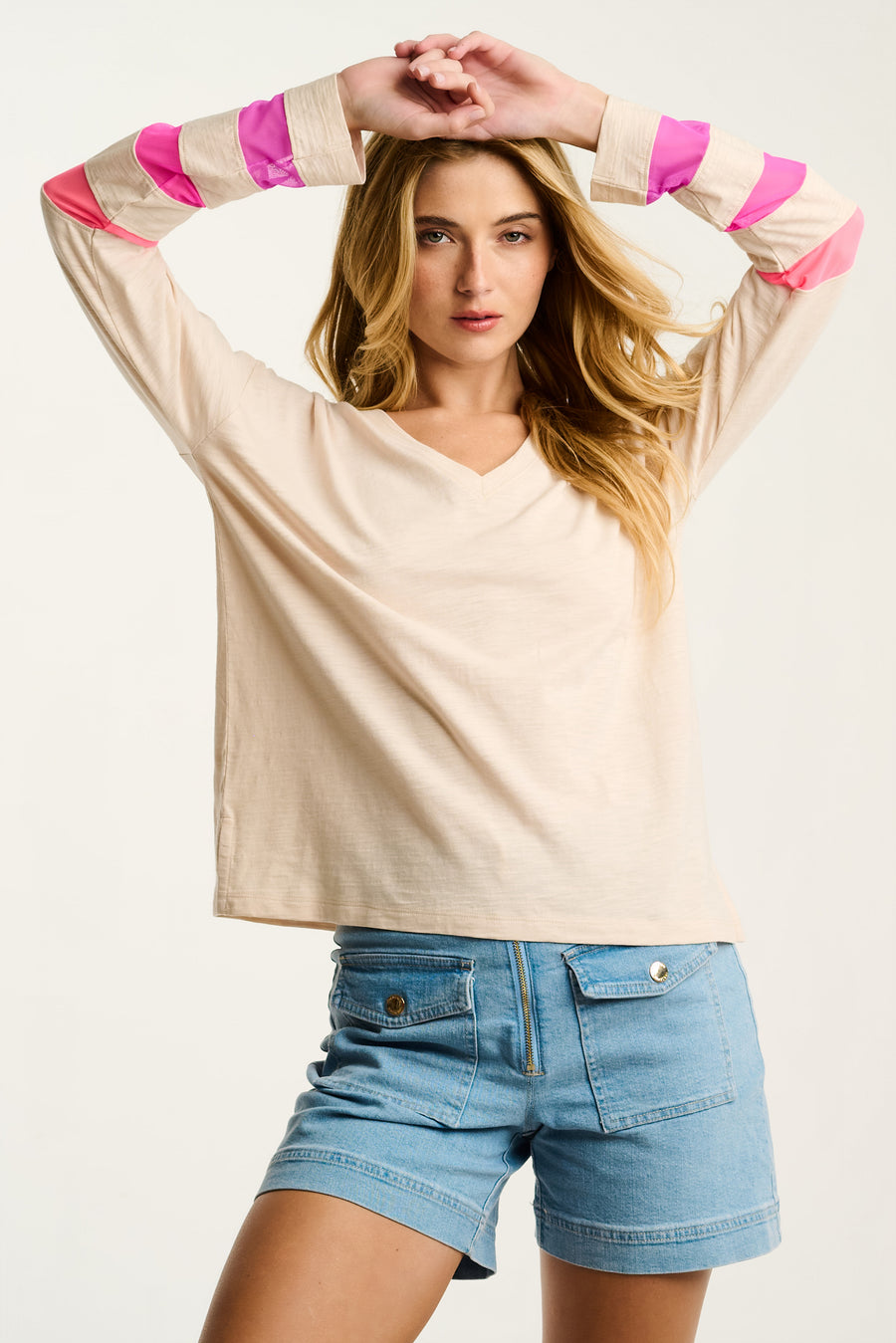 MESH FEST COTTON TEE - Tee-LISA TODD