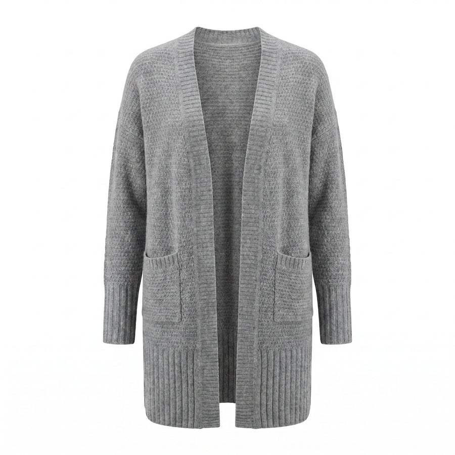 SUBTLE LUXURY PURE CASHMERE CARDI