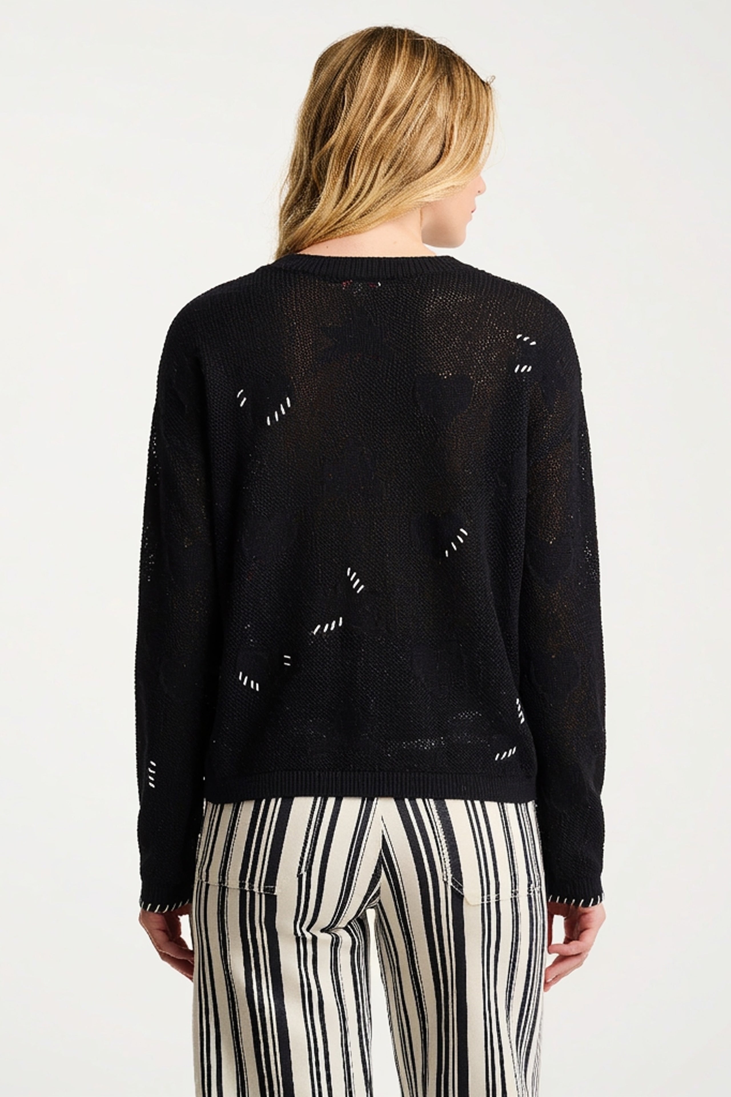 SUPER STARS COTTON CASHMERE - Sweater-LISA TODD