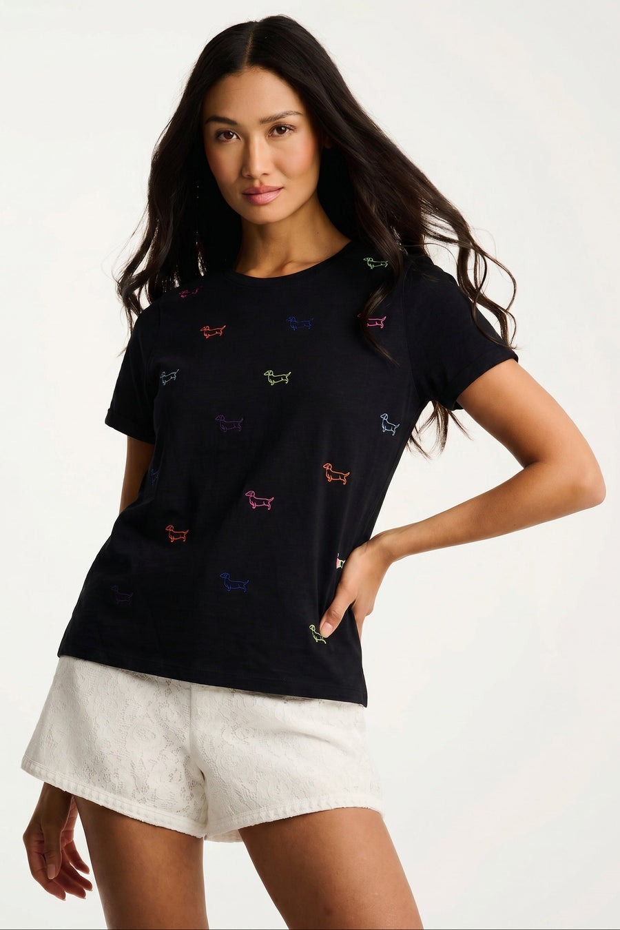 OLIVER DACHSHUND TEE - Tee-LISA TODD