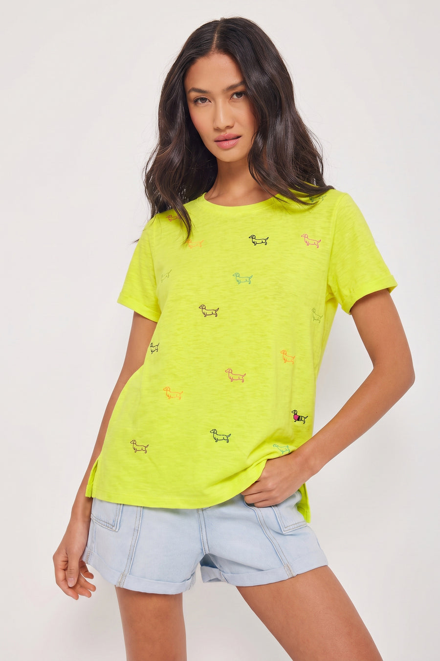 OLIVER DACHSHUND TEE - Tee-LISA TODD