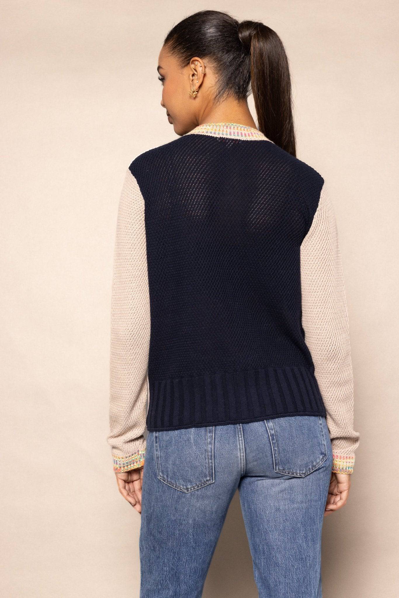 DOUBLE TRACK CARDI - Sweater - LISA TODD