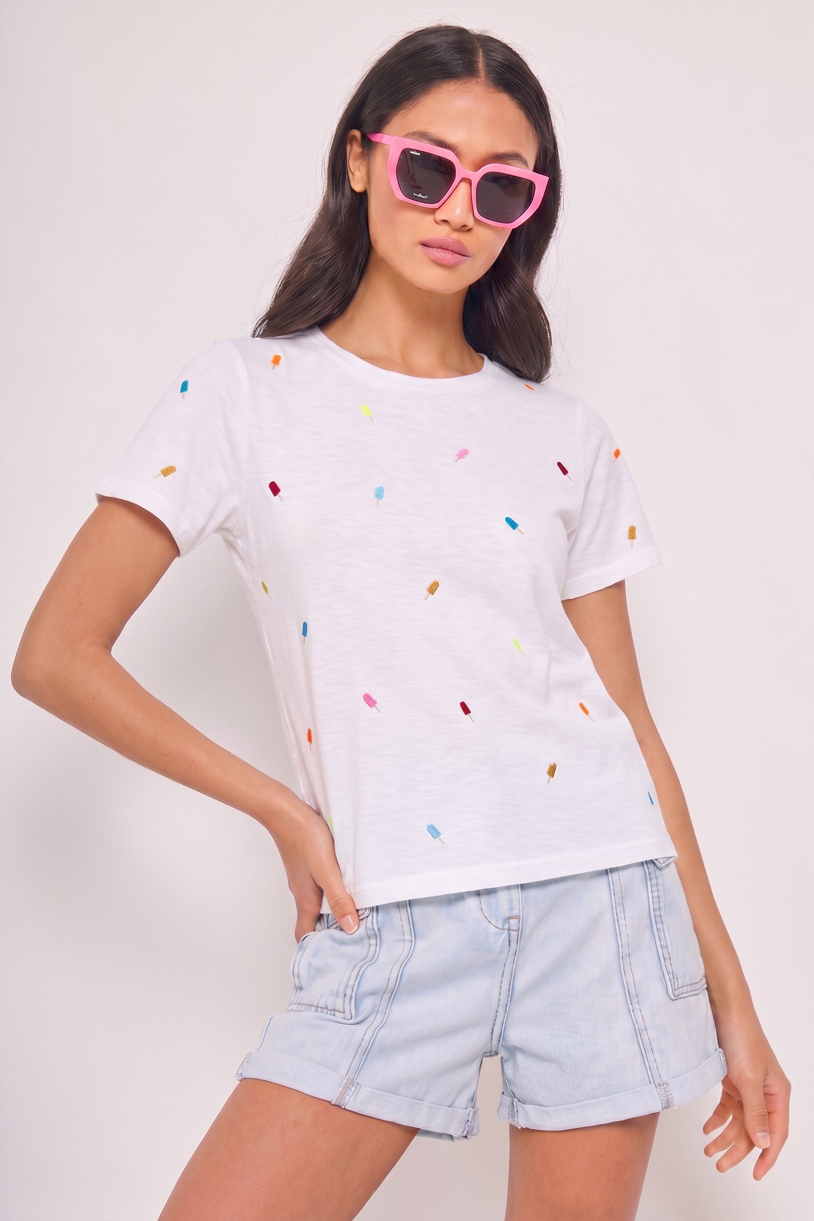 FULL OF FLAVOR TEE - Tee-LISA TODD