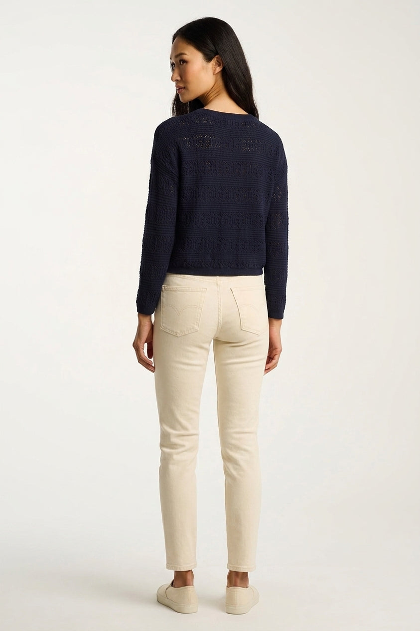 SEASIDE CHIC SWEATER - Sweater-LISA TODD