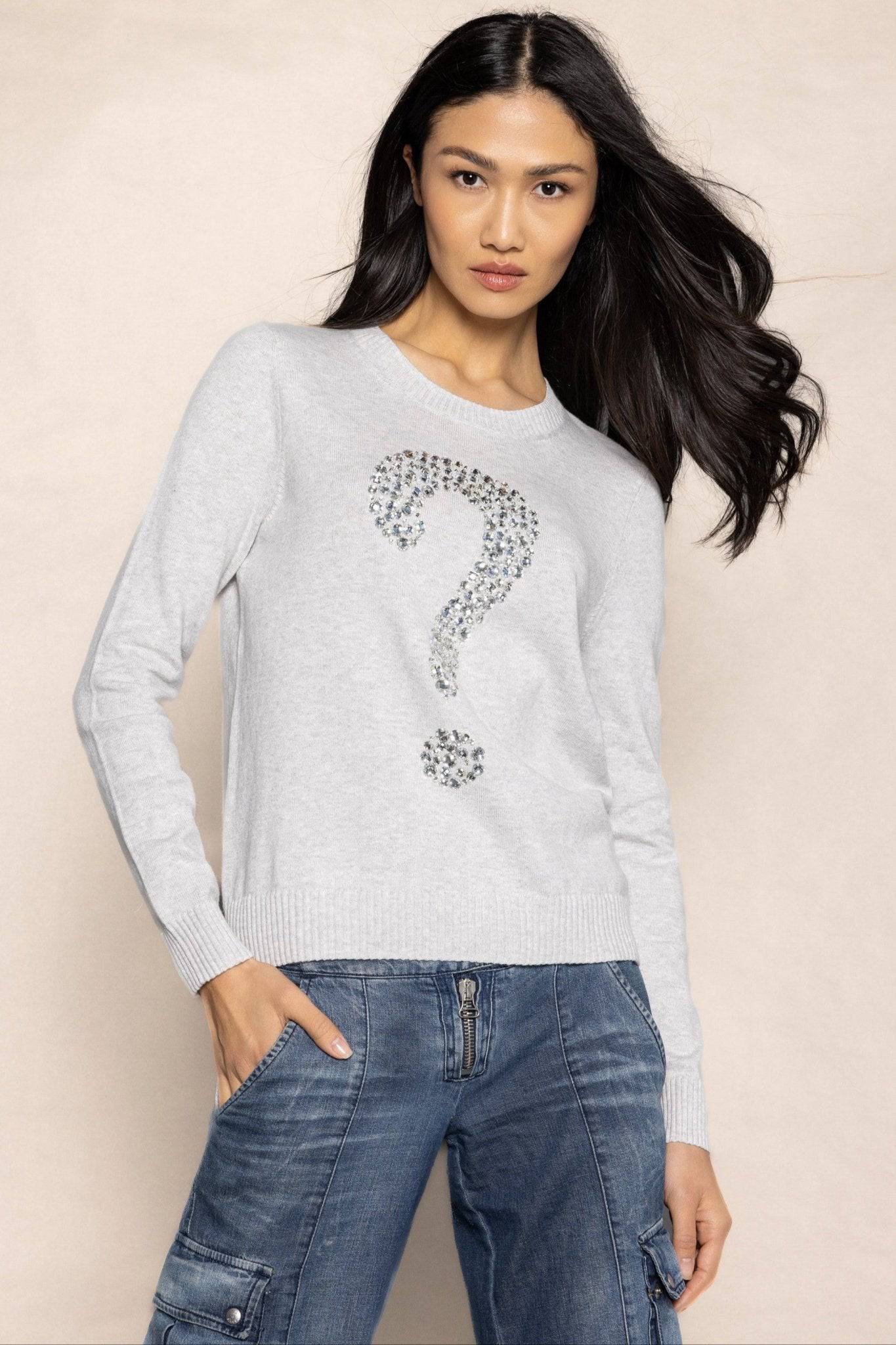 KEEP 'EM GUESSING - Sweater - LISA TODD