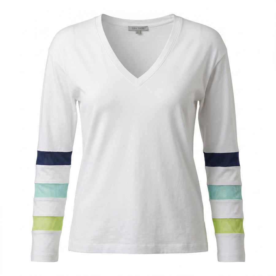 MESH FEST COTTON TEE