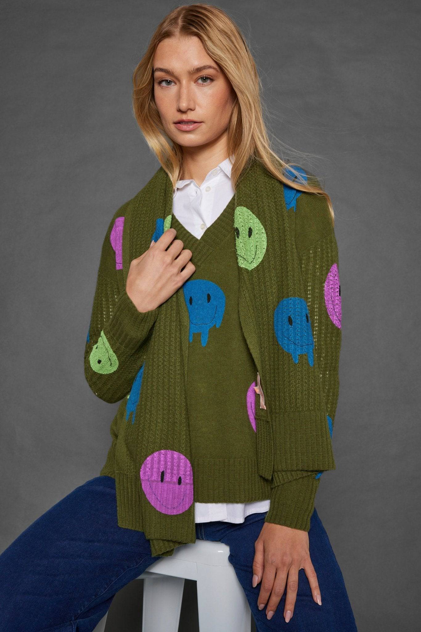 MOOD CHECK SCARF - Sweater - LISA TODD