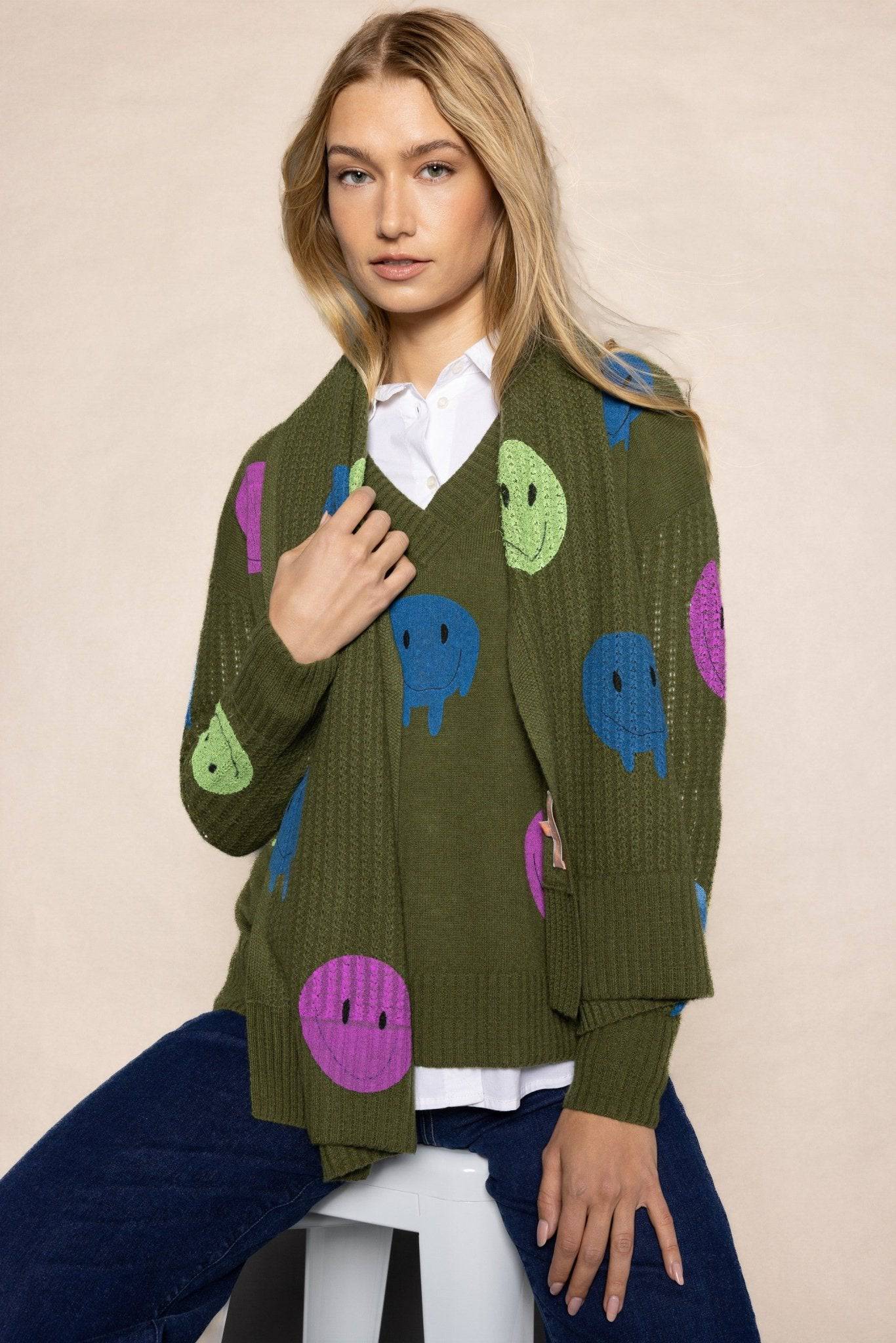 MOOD CHECK SCARF - Sweater - LISA TODD