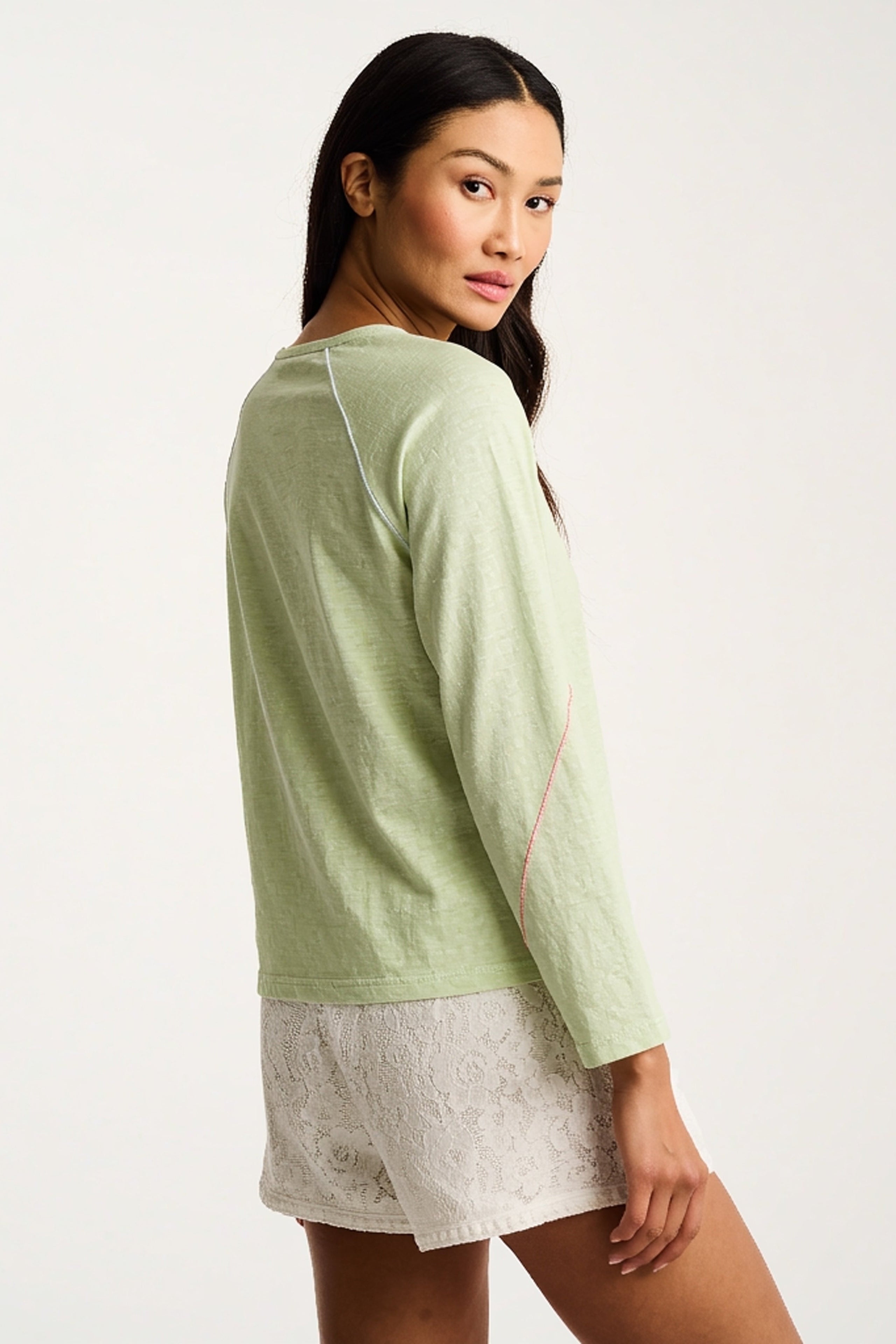 PIPING HOT COTTON TEE - -LISA TODD