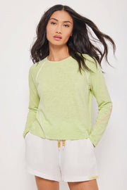 PIPING HOT COTTON TEE - -LISA TODD