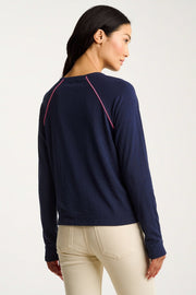 PIPING HOT COTTON TEE - -LISA TODD