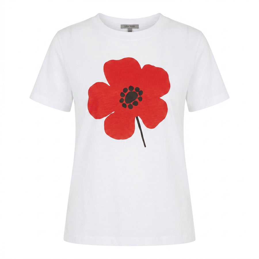 POSY POSSE COTTON T-SHIRT - Tee-LISA TODD