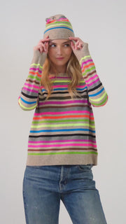 HYPE THE STRIPE HAT