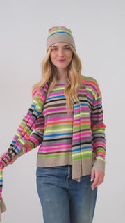 HYPE THE STRIPE SCARF