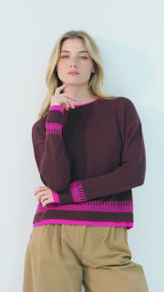 POINT TAKEN COTTON SWEATER