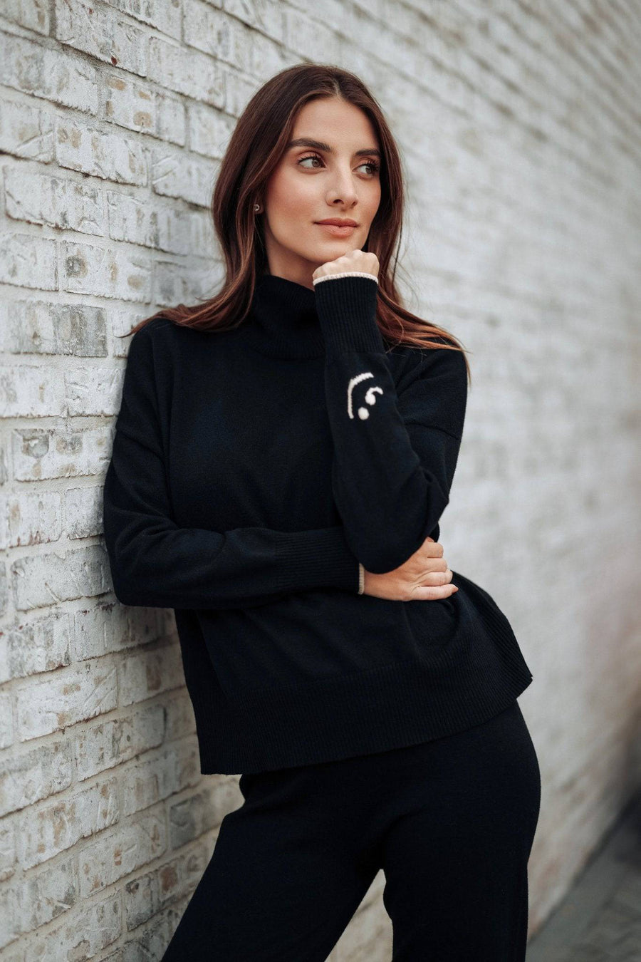 THE WINK TURTLENECK - Sweater - LISA TODD