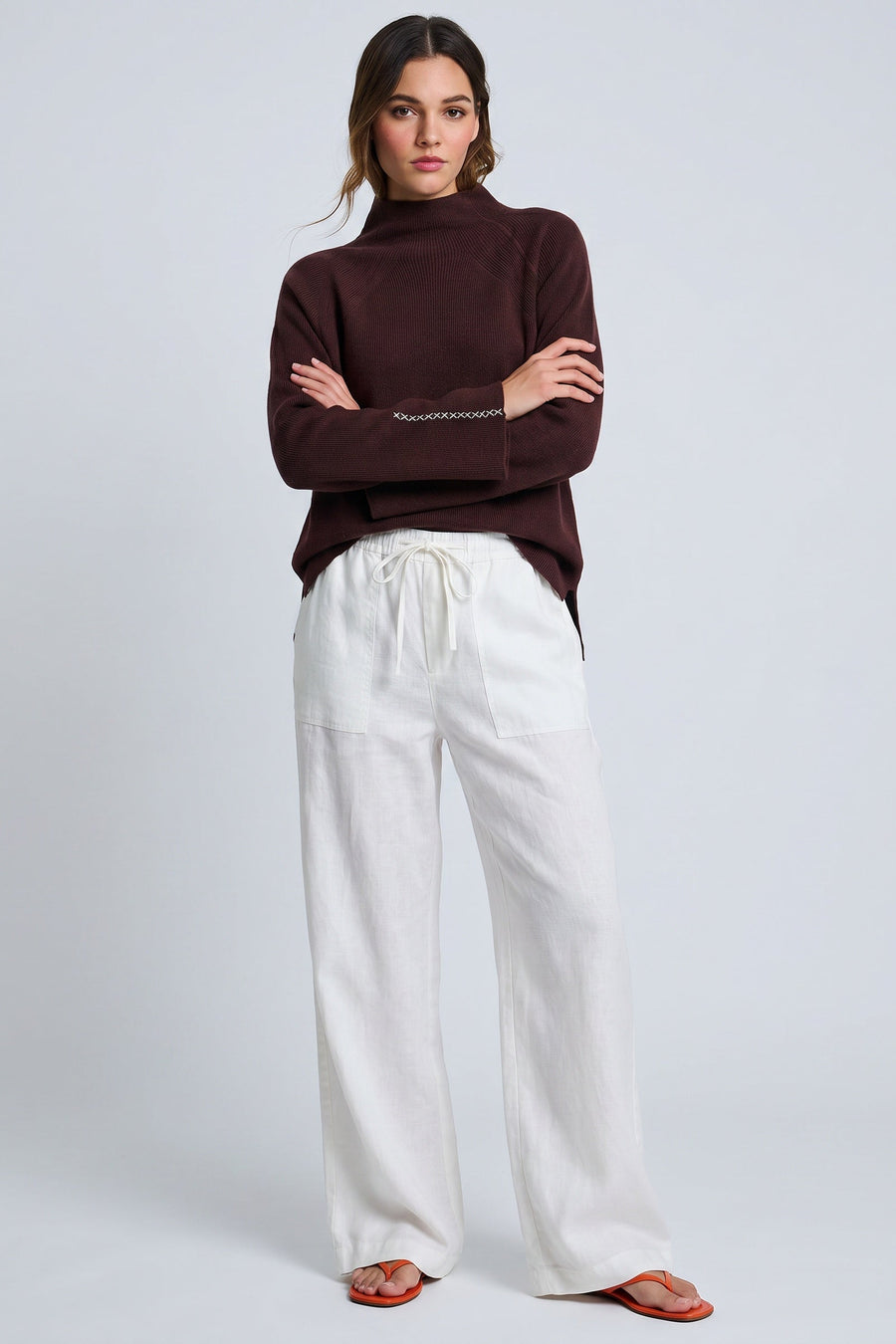 HIGH SOCIETY PURE CASHMERE SWEATER