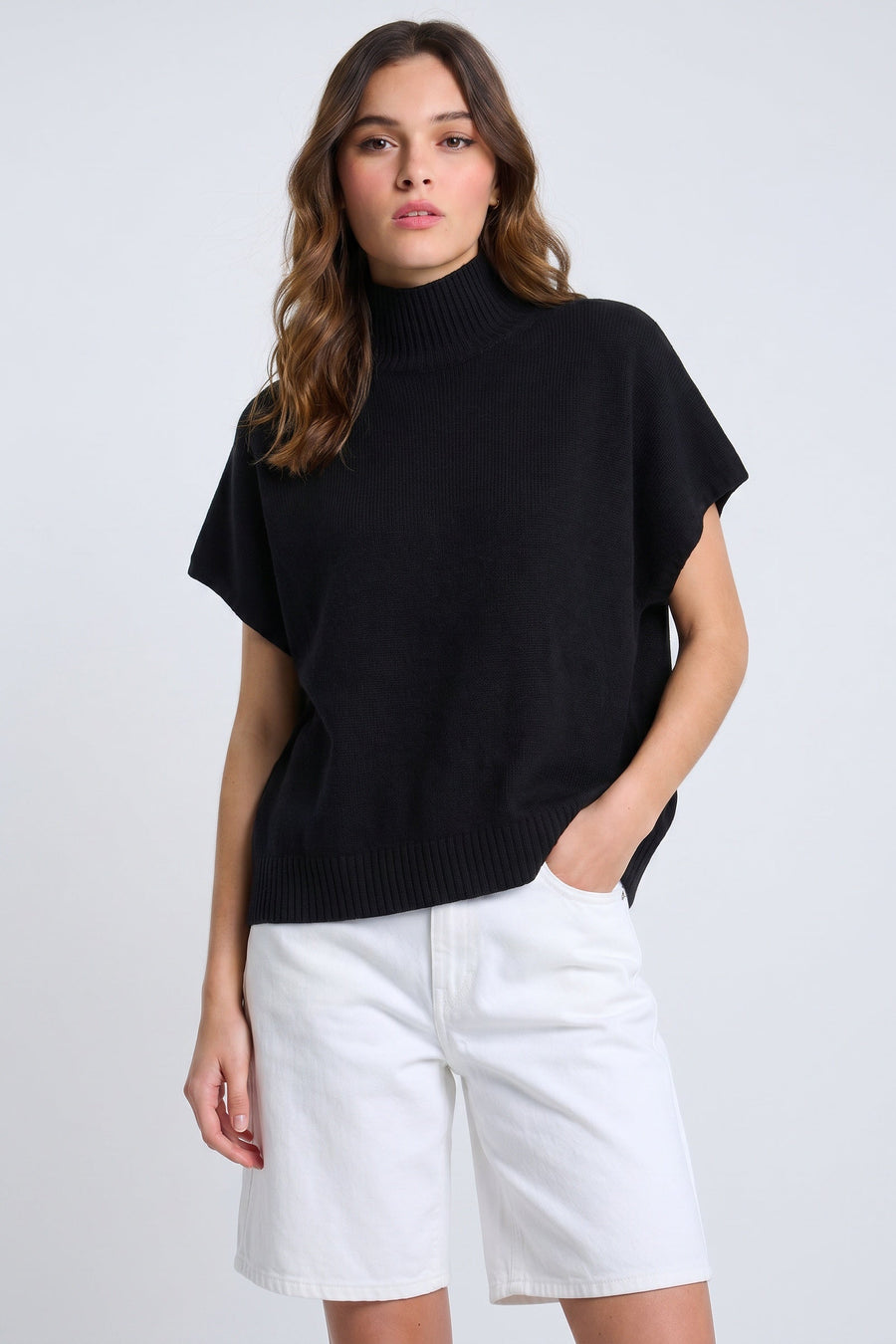WITH A TWIST PURE CASHMERE VEST