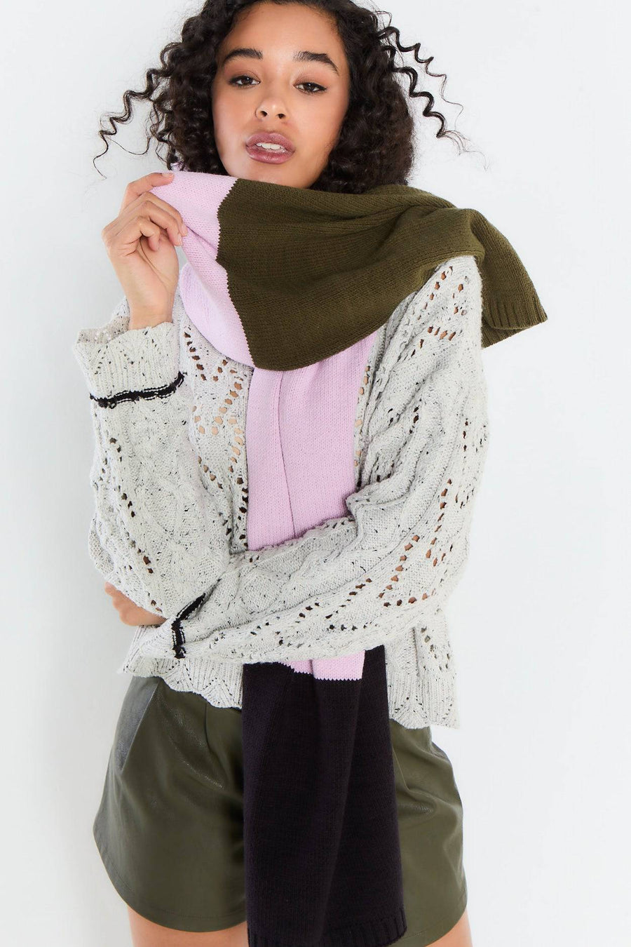 COLOR CRUSH SCARF - Sweater-LISA TODD