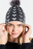 LOVE LINES BEANIE