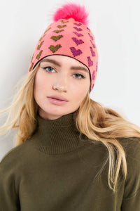 LOVE LINES BEANIE