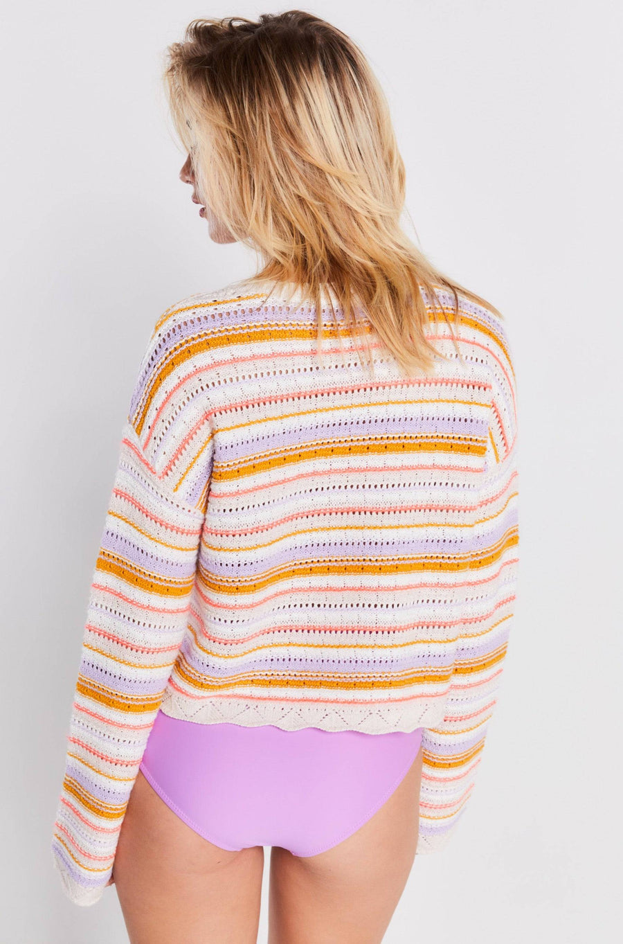 SHORE THING POP OVER - Sweater-LISA TODD
