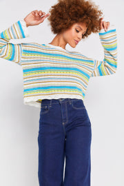 SHORE THING POP OVER - Sweater-LISA TODD