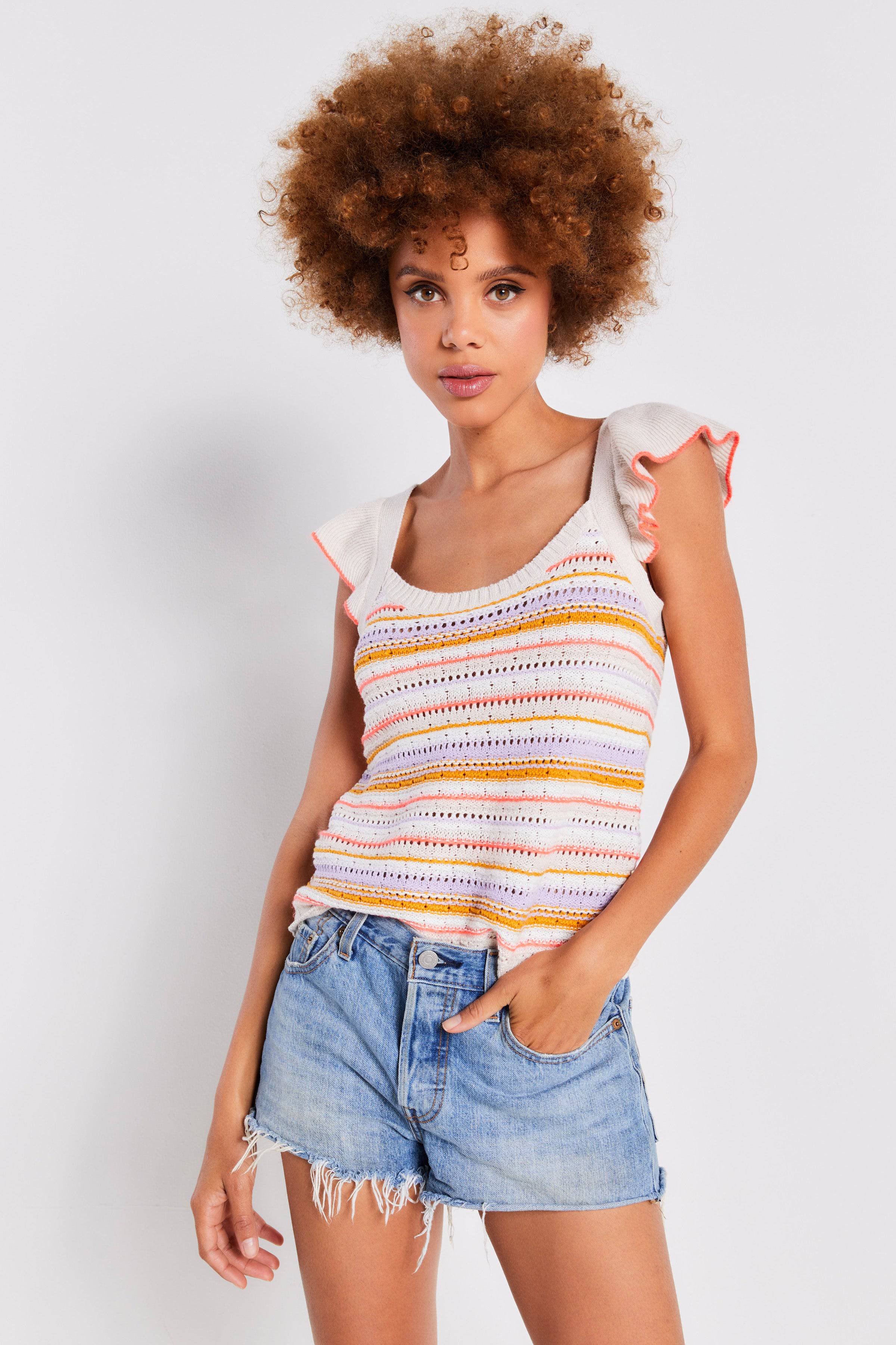 SHORE THING TANK - Sweater-LISA TODD