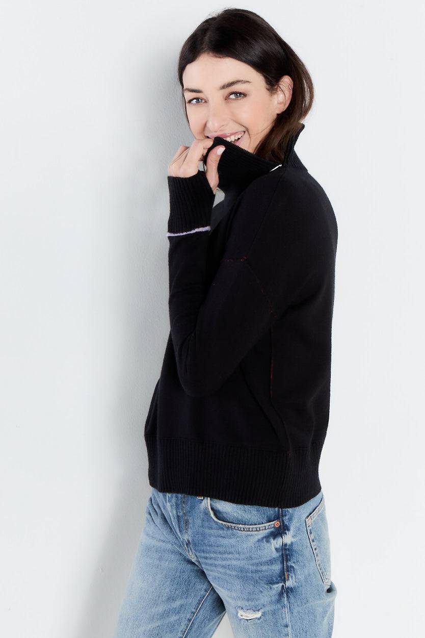 ZIP HAPPENS - Sweater-LISA TODD